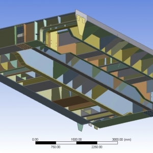 TؙC(j)С܇(ch)Ԫ   finite element analysis of casting crane trolley fr ...